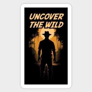 Uncover the Wild - Explorer - Silhouette - Indy Magnet